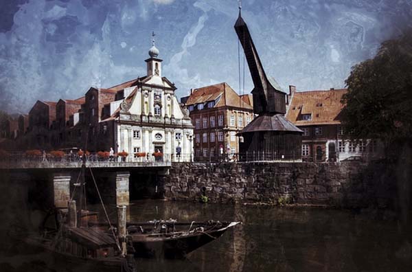 Scavenger hunt Lueneburg Kranen